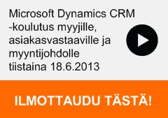 Myynnin CRM-koulutus